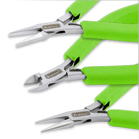 Designer Series Pliers -  Slim Line Lime Green
